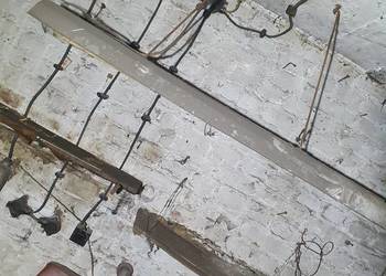 Lampy warsztatowe vintage stare, przemysłowe