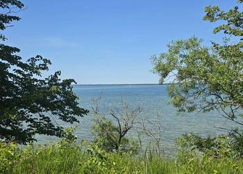 Śniardwy działka z linią brzegową