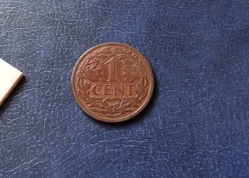 Stare monety 1 cent 1913 Holandia
