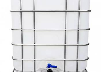 PROMOCJA NOWY 1000L zbiornik na wodę IBC z poidłem –  dostawa cała Polska!