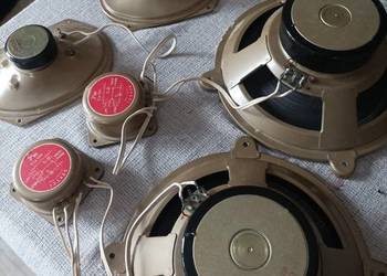 Lorenz niemieckie głośniki do lampy,zwrotnice