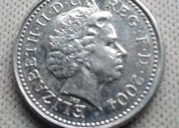 WIELKA BRYTANIA-FIVE PENCE-2004 r