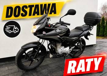 HONDA CB 125 F Motocykl 2010 R Niski Przebieg RATY TRANSPORT Kufer