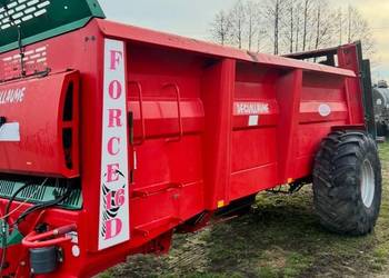 Rozrzutnik obornika Deguillaume Force 16 D 2016r 16m3 nie Jeantil Rolland