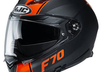 Integralny kask motocyklowy HJC F70 Blenda Mago Pomarańczowy