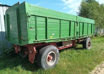 Przyczepa sztywna 16 ton Koła TIR 6m Solidna do bel