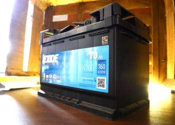 Akumulator 70Ah 760A EN EXIDE AGM START&STOP EK700