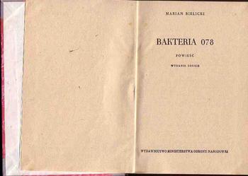 (974) BAKTERIA 078 - MARIAN BIELICKI