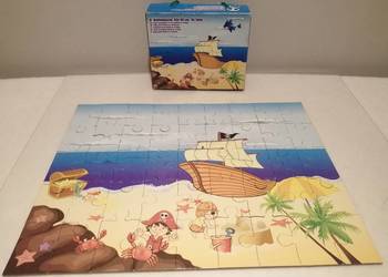 Piraci na plaży, 40x50 cm, 45 elementów (Puzzle)