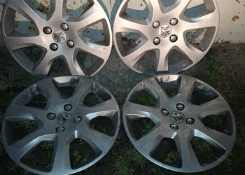 Oryginalne kołpaki Peugeot 17" komplet