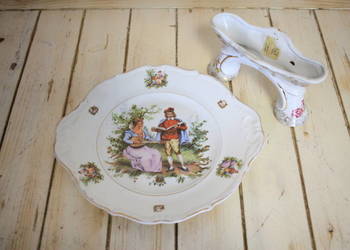 Taca dekoracyjna - Porcelana Wałbrzyska - Rococo