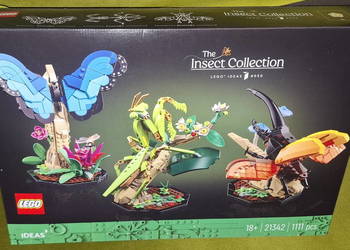 Nowe klocki LEGO Ideas 21342 - Kolekcja owadów idealne na prezent