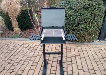 Grill ogrodowy blacha 4 mm!! 2 standardowe tacki!