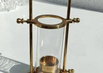 Piękny Stary Świecznik w stylu Vintage