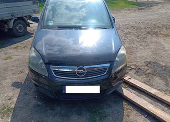 Opel Zafira B KOMPLETNY przód Zderzak Błotniki Maska Lampy Pas Z20R