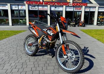 NOWOŚĆ! CROSS ASIX XB88 250CC 21/18 CZARNO-POMARAŃCZOWY E-START 5-BIEGÓW