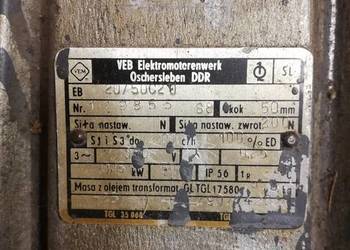 Zwalniak VEB Elektromotorenwerk EB/