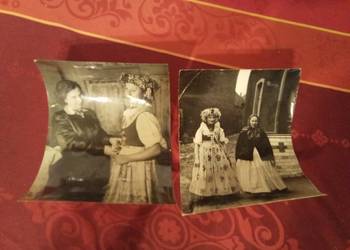 Stroje ludowe śląskie zdjęcia lata 50te. PRL. Cena za komplet!