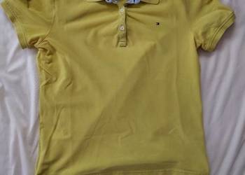 Żółte polo Tommy Hilfiger | Klasyk | Logo | Rozmiar M
