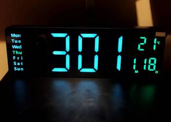 ZEGAR Cyfrowy LED elektroniczny DIGITAL