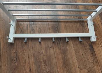 Zestaw Tjulig Ikea Ławka na buty wieszak