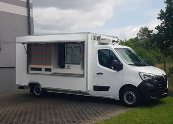 Renault Master SKLEP BAR FOODTRUCK KONTENER NISKOPODŁOGOWY AUTSKLEP AGREGA…