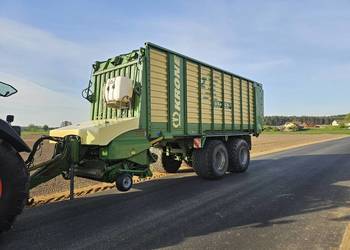 Krone ZX450 GD przyczepa zbierająca objętościowa Claas Kaweco Bergmann