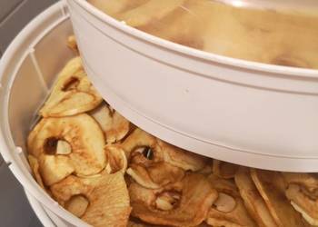 Smaczne jabłka suszone