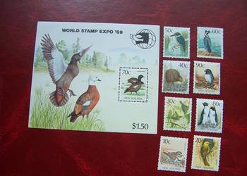 Nowa Zelandia 1988 MNH Fauna Ptaki a