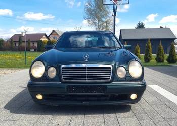 Pakiet Mercedes W210 E50 E55 AMG zderzak listwy halogeny