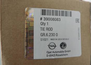 Końcówka drążka kierowniczego pr OPEL ASTRA K NOWA