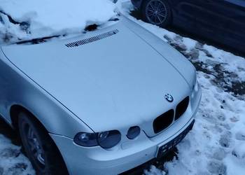 Bmw e46 compakt maska przód oryginał IDEALNA titansilber