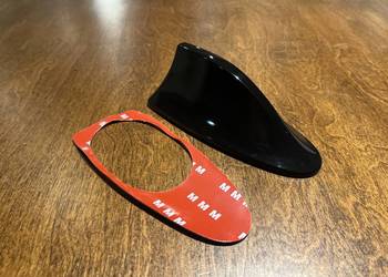 antena samochodowa uniwersalna rekin rekinek czarny połysk