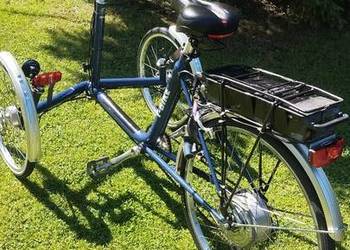 Rower elektryczny trzykołowy trójkołowy rehabilitacyjny ZAMIANA