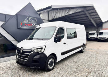 Renault Master max L3H2 7 osobowy brygadówka lift doka pełna opcja 80tys k…