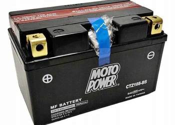 Akumulator motocyklowy 12V 8.6Ah 190A MotoPower CTZ10S-BS YTZ10S-BS