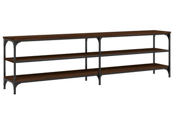 Szafka pod telewizor brązowy dąb 180x30x50 cm WM-826758