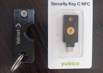 Nowe YUBICO Klucz Zabezpieczający Security Key C NFC Czarny + Etui