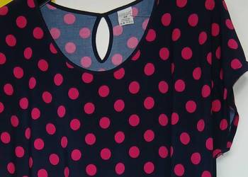 L Nowa sukienka w grochy Butik (produkt polski)