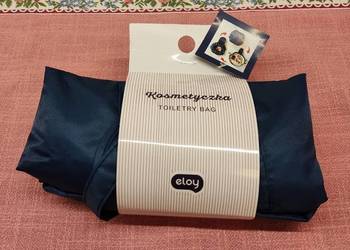 Kosmetyczka damska składana Eloy granatowa NOWA