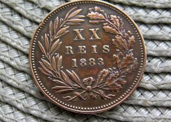 Portugalia XX Reis 1883r