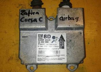 moduł sensor airbag 327963935 Opel Zafira Corsa C