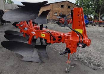 Pług obrotowy Kuhn 3 skibowy zabezpieczenie NonStop Sprężynowe sprężynowe
