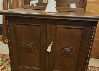 Piękna komoda z nadstawką - secesja