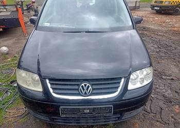 Kompletny przód VW Touran LC9Z Maska Zderzak Błotnik Lampy Pas Przedni