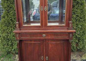 Witryna mahoniowa XIX w. (nr 9300)