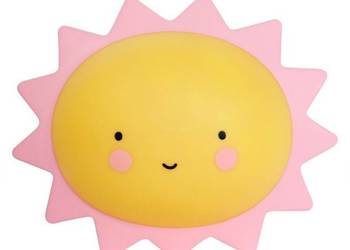 LAMPKA NOCNA SŁONKO ŻÓŁTA CUTE