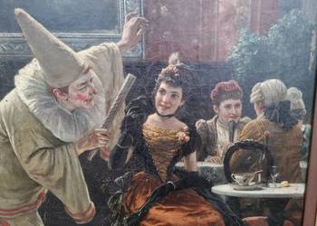 Obraz Carl Hertel 1892 Dzieło sztuki Piękny