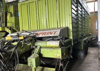 Przyczepa samozbierająca claas sprint 5000S pottinger strautmann krone