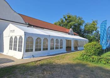 Namioty na festyn gminny;